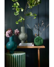 Metal Vase Green 23cm Pip Studio