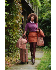 Weekend Bag Tovy Large Jabali Red Pip Studio