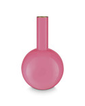 Vase Metal Medium Pink 33cm Pip Studio