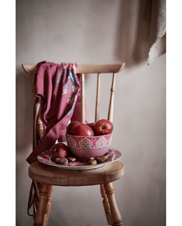 Πετσέτα κουζίνας Flower Festival Dark Pink PIP STUDIO