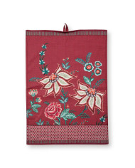 Πετσέτα κουζίνας Flower Festival Dark Pink PIP STUDIO