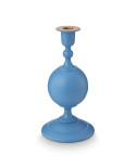 Candle Holder Metal Sphere Matt Light Blue PIP STUDIO
