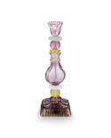 Candle Holder Glass Beads Lilac PIP STUDIO