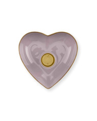 Candle Holders Metal Heart Lilac set/2 PIP STUDIO