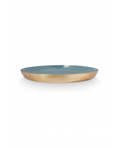 Tray Enamelled Blue 40cm PIP STUDIO