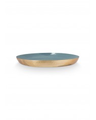 Tray Enamelled Blue 40cm PIP STUDIO