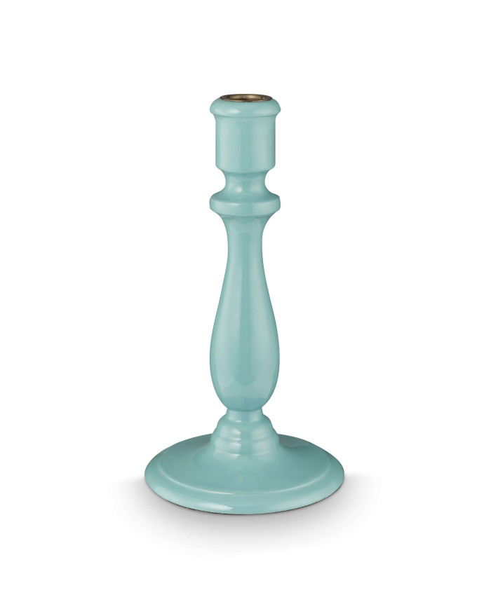 Candle Holder Wood Blue PIP STUDIO