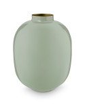 Vase Metal Green 32cm PIP STUDIO