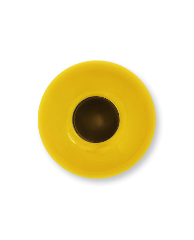 Vase Metal Yellow 23cm PIP STUDIO