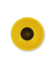 Vase Metal Yellow 23cm PIP STUDIO