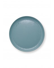Tray Enamelled Blue 50CM PIP STUDIO