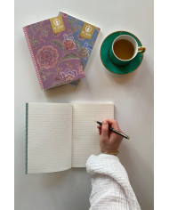 Notebook A5 Ruled Matata, pink, blue or green Pip Studio