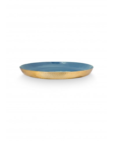 Tray Enamelled Blue 50CM PIP STUDIO