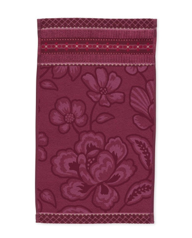 Πετσέτα Χειρός Jasmin Jacquard Dark Pink PIP STUDIO