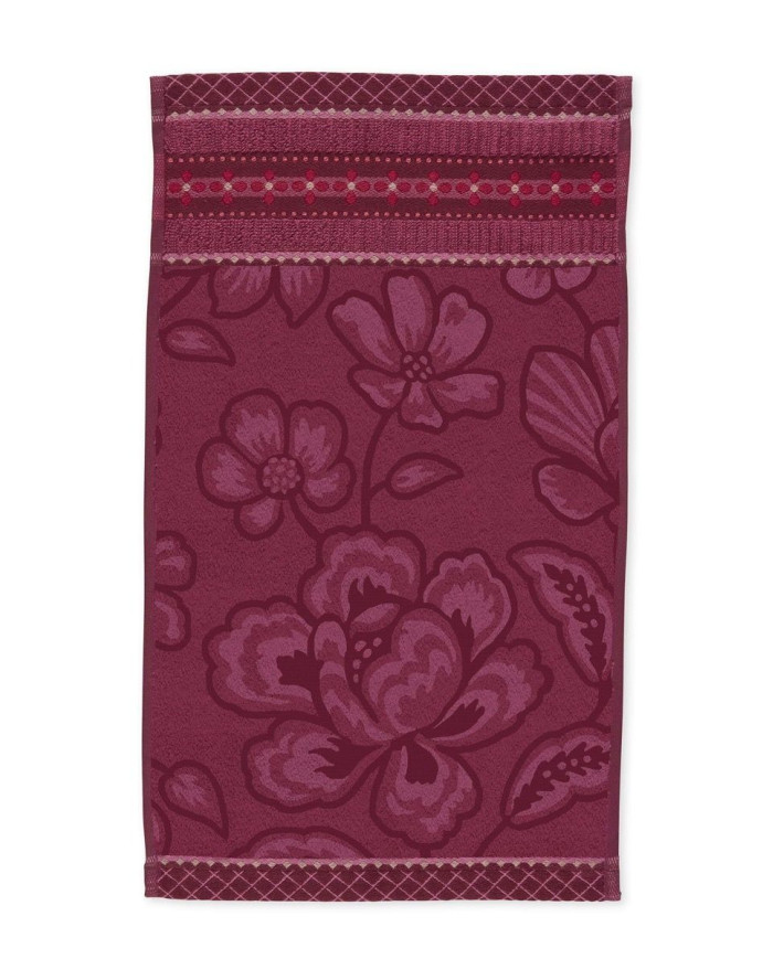 Πετσέτα Χειρός Jasmin Jacquard Dark Pink PIP STUDIO