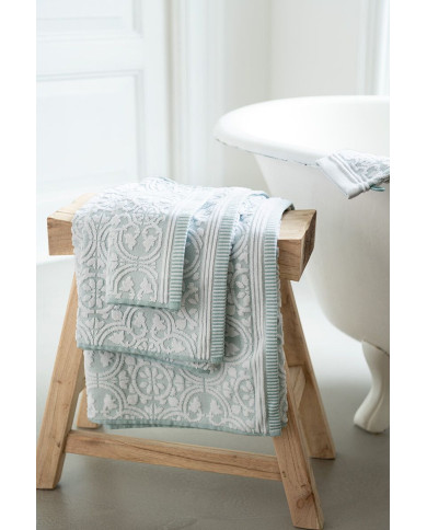 Πετσέτα σώματος Τile de Pip Light Blue PIP STUDIO