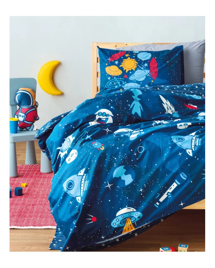 PLUTON Σεντόνι Μονό σετ 3 τμχ. ΚΕΝΤΙΑ