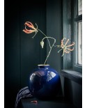 Metal Vase Dark Blue PIP STUDIO