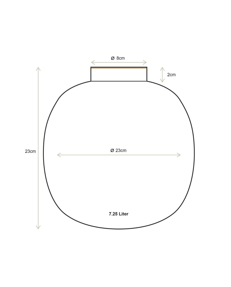 Vase Metal Dots White Gold PIP STUDIO