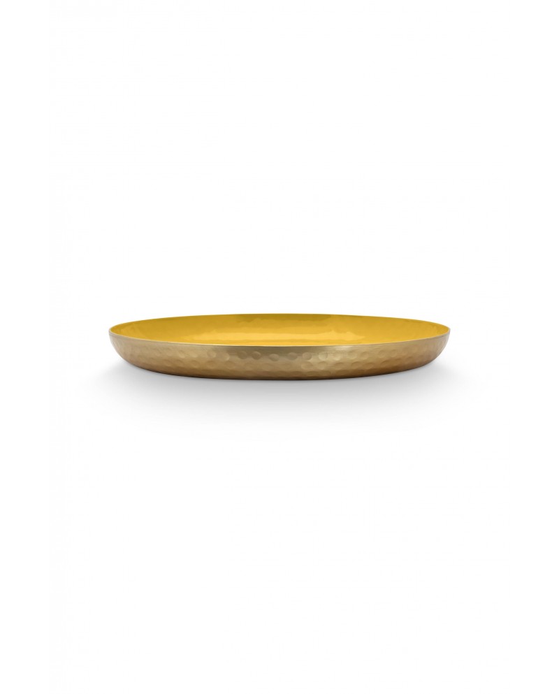 Tray Enamelled Ocher 40 CM PIP STUDIO