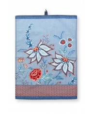 Πετσέτα κουζίνας Flower Festival  Blue PIP STUDIO