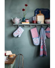 Πετσέτα κουζίνας Flower Festival  Blue PIP STUDIO