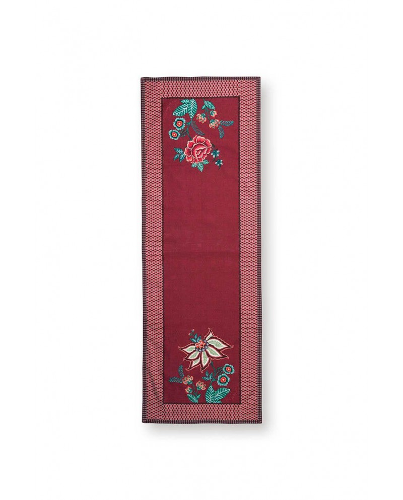 Flower Festival Table Runner Dark Pink PIP STUDIO
