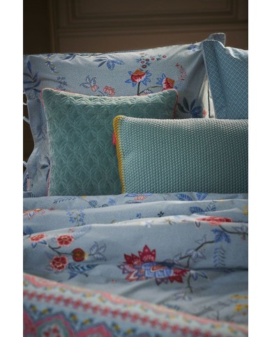 Cushion Velvet Quilty Dreams Khaki PIP STUDIO