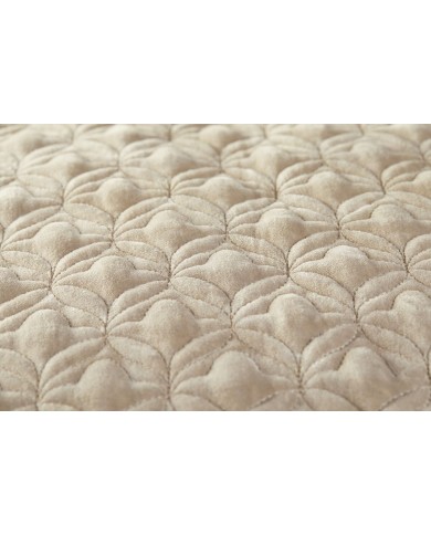 Cushion Velvet Quilty Dreams Khaki PIP STUDIO