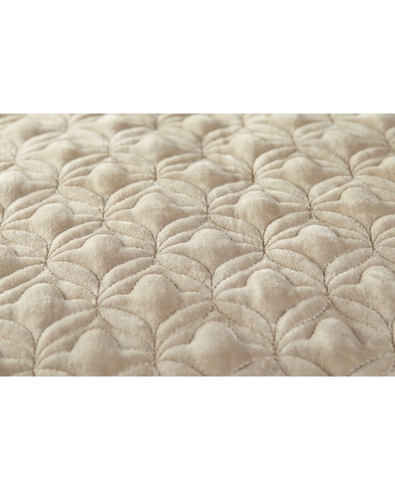 Cushion Velvet Quilty Dreams Khaki PIP STUDIO