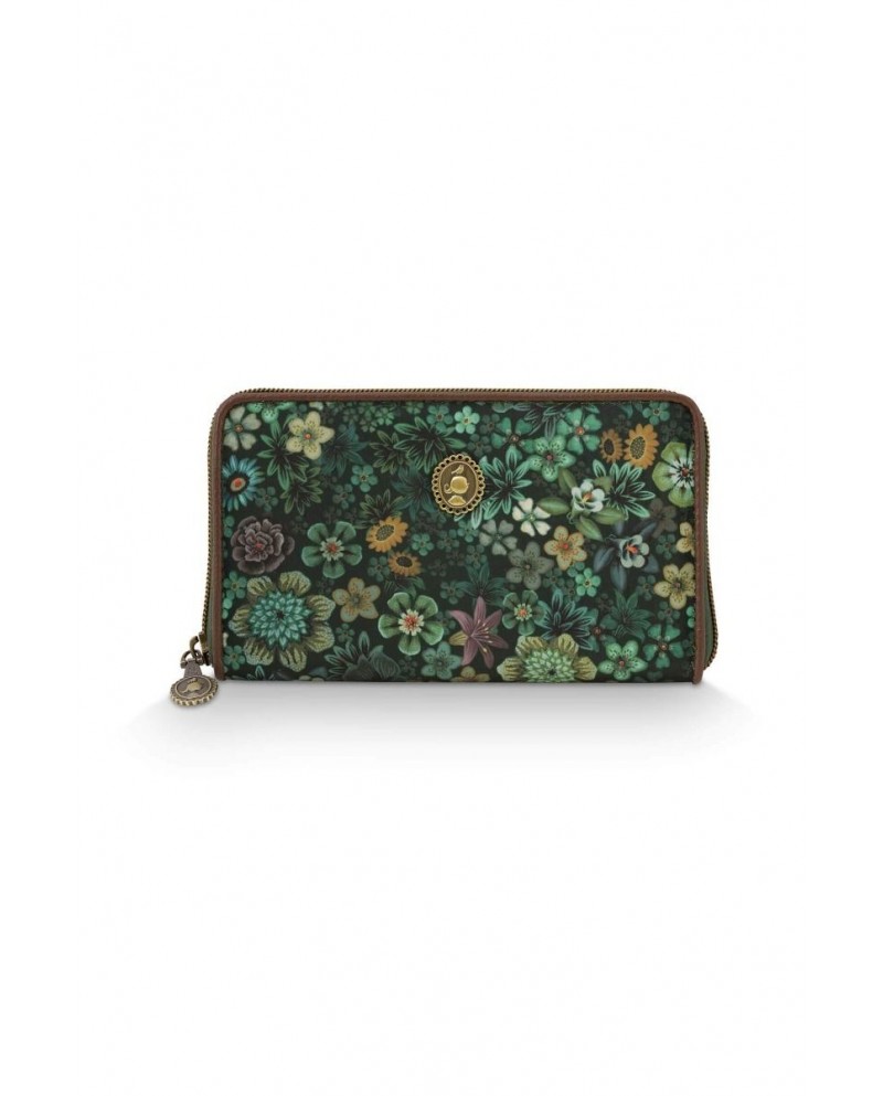 Wallet Tutti I Fiori Green PIP STUDIO