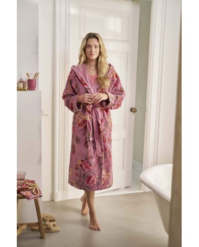 Bathrobe Secret Garden Mauve PIP STUDIO