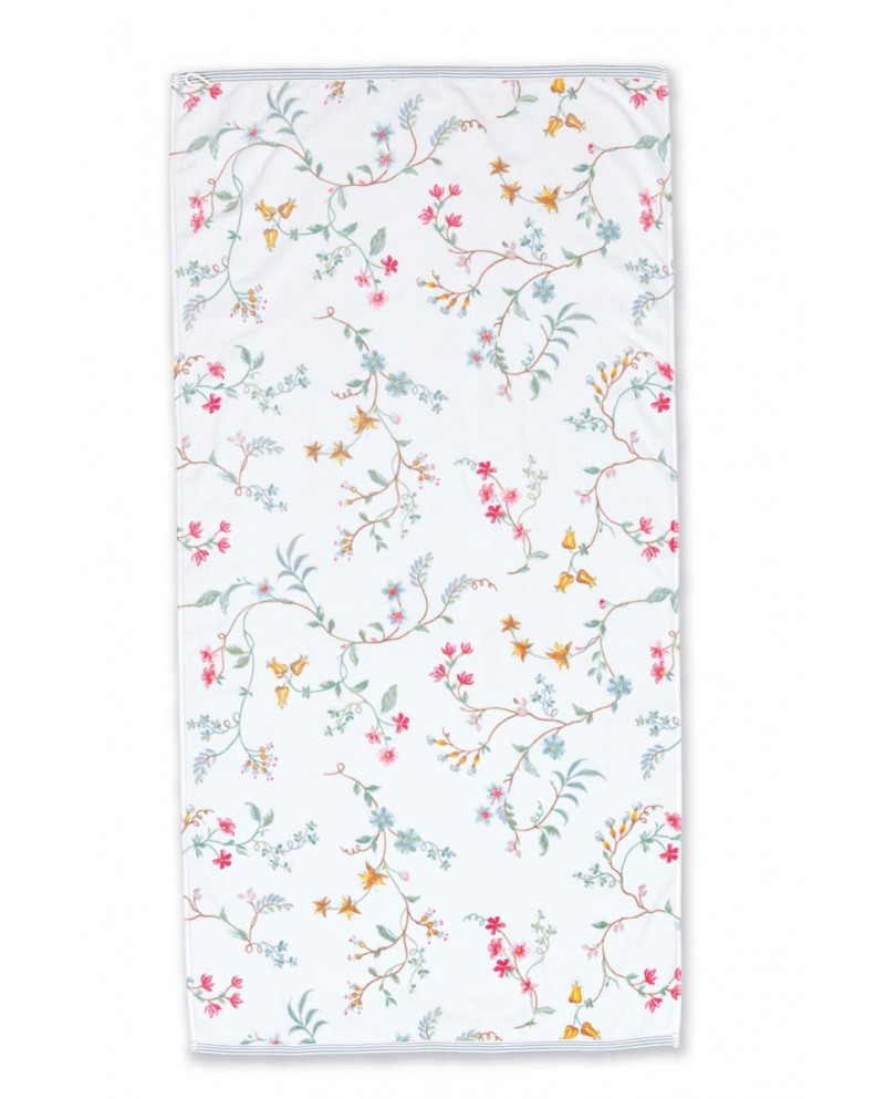 Πετσέτα σώματος  Les Fleurs White PIP STUDIO