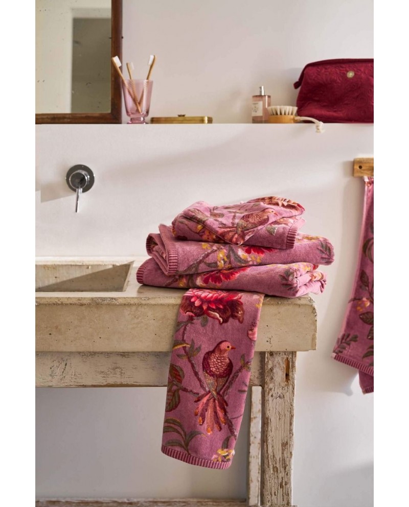 πετσετα προσωπου Secret Garden Mauve PIP STUDIO