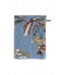 Washcloth Les Fleurs blue PIP STUDIO