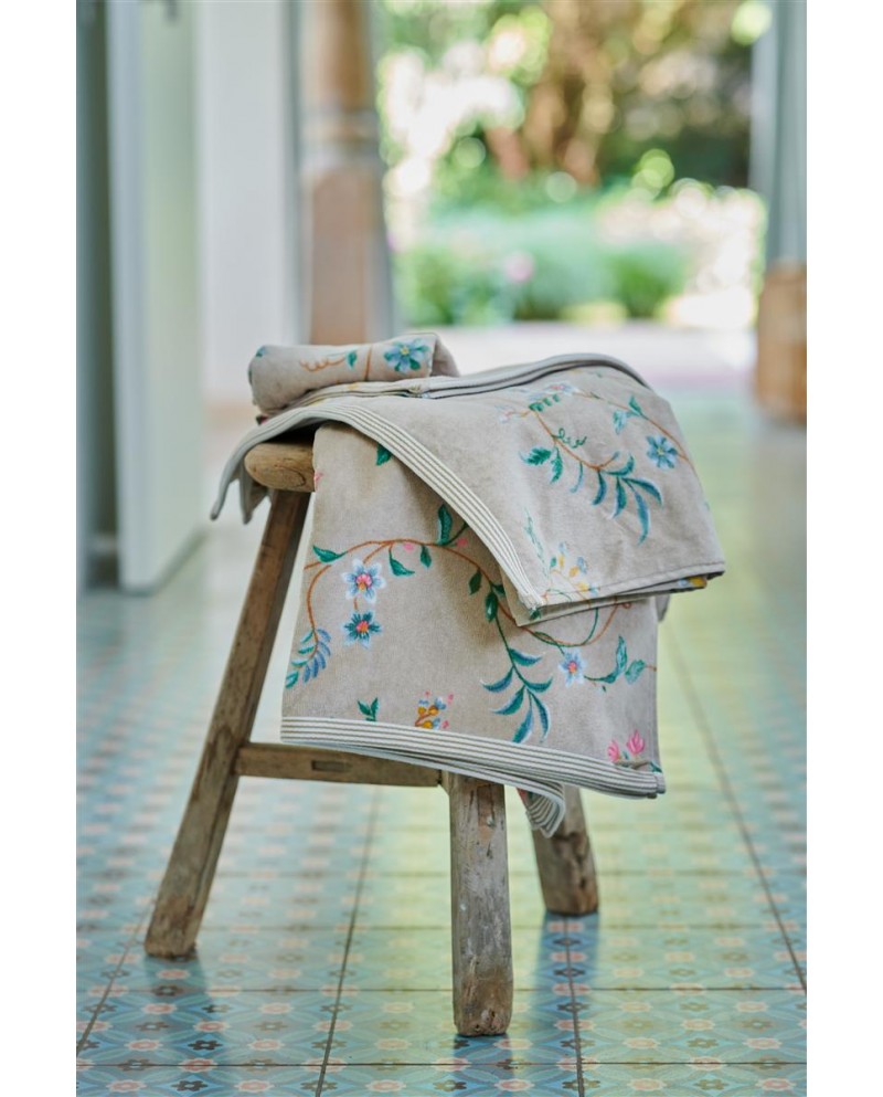 Πετσέτα Χειρός Les Fleurs Khaki PIP STUDIO