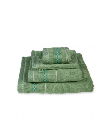 Πετσέτα σώματος Jasmin Jacquard Green PIP STUDIO