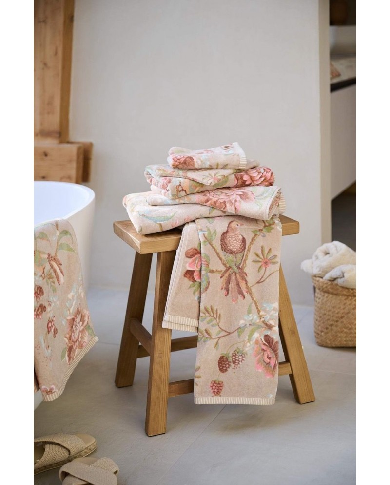 Πετσέτα σώματος Secret Garden Khaki PIP STUDIO